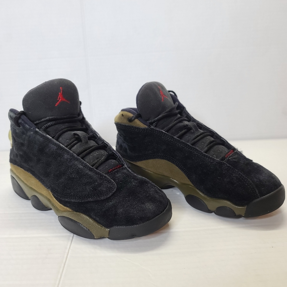 Air Jordan 13 Retro PS 'Olive' kids shoe size 3Y
